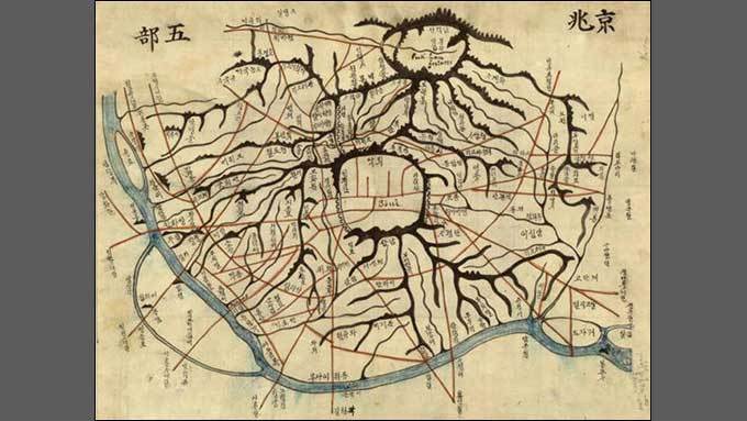 처음 한글표기 서울지도를 만든 미국인