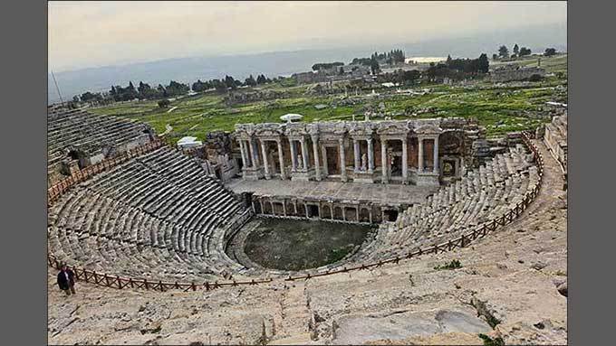 고대 그리스 로마시대 휴양도시 히에라폴리스 유적