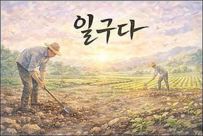 거친 땅을 기름지게 바꾸는 땀방울